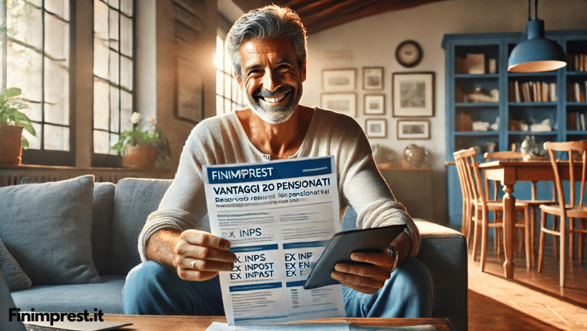 Vantaggi per Pensionati Inps, ex Inpdap, ex Ipost, ex Enpals, Enasarco