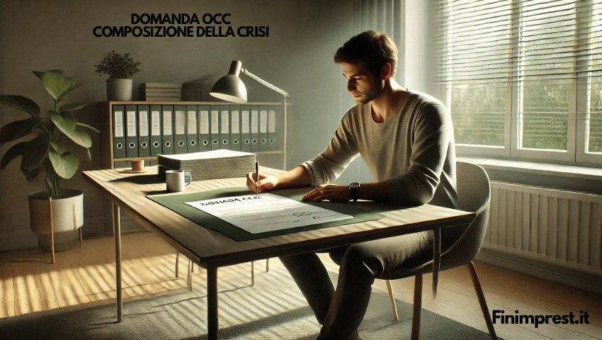DOMANDA OCC COMPOSIZIONE DELLA CRISI